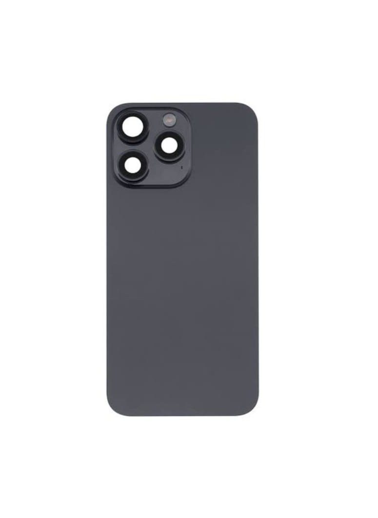 Generic OEM Replacement Back Glass for iphone 15 Pro Natural Black 