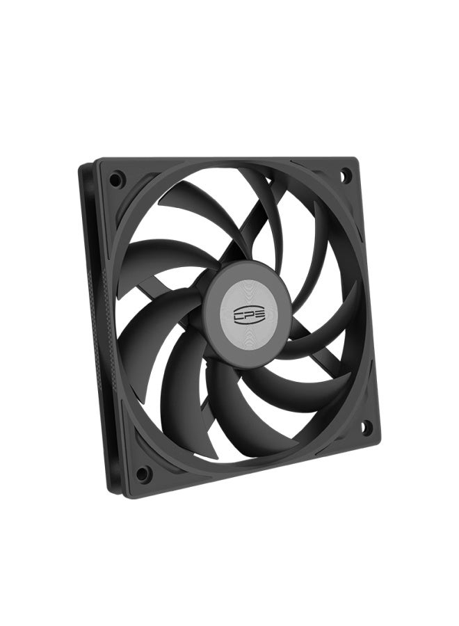 Pccooler F5 R12015 Black 12cm Case Fan 15mm Thickness Thin Fan 4pin Dual Ball Bearing Suitable For Itx Top-down Cpu Cooler Modification - Image 2