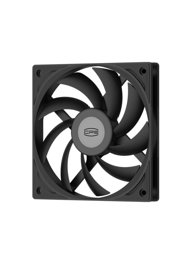 Pccooler F5 R12015 Black 12cm Case Fan 15mm Thickness Thin Fan 4pin Dual Ball Bearing Suitable For Itx Top-down Cpu Cooler Modification - Image 3
