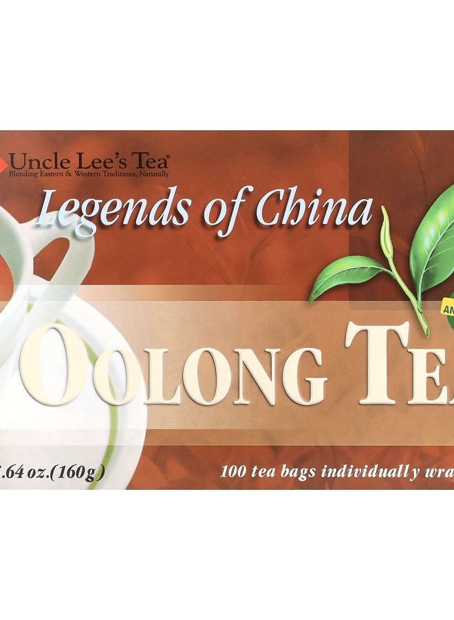 Uncle Lee's Tea Legends of China Oolong Tea 100 Tea Bags 5.64 oz (160 g)