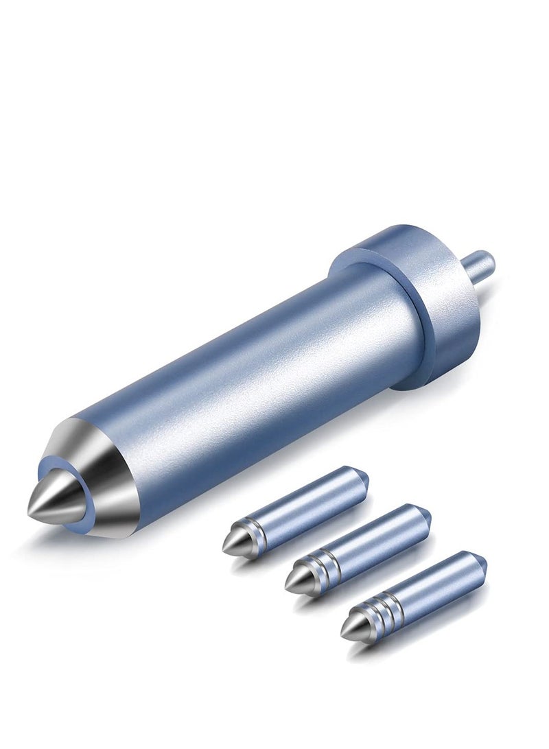 Excefore 3 in 1 Foil Transfer Kit, Foil Transfer Tool Replacement, Suitable for Maker /3, Explore, Explore One & Explore Air 2/3, Including Fine, Medium, Bold Blades (Blue)  - Image 1