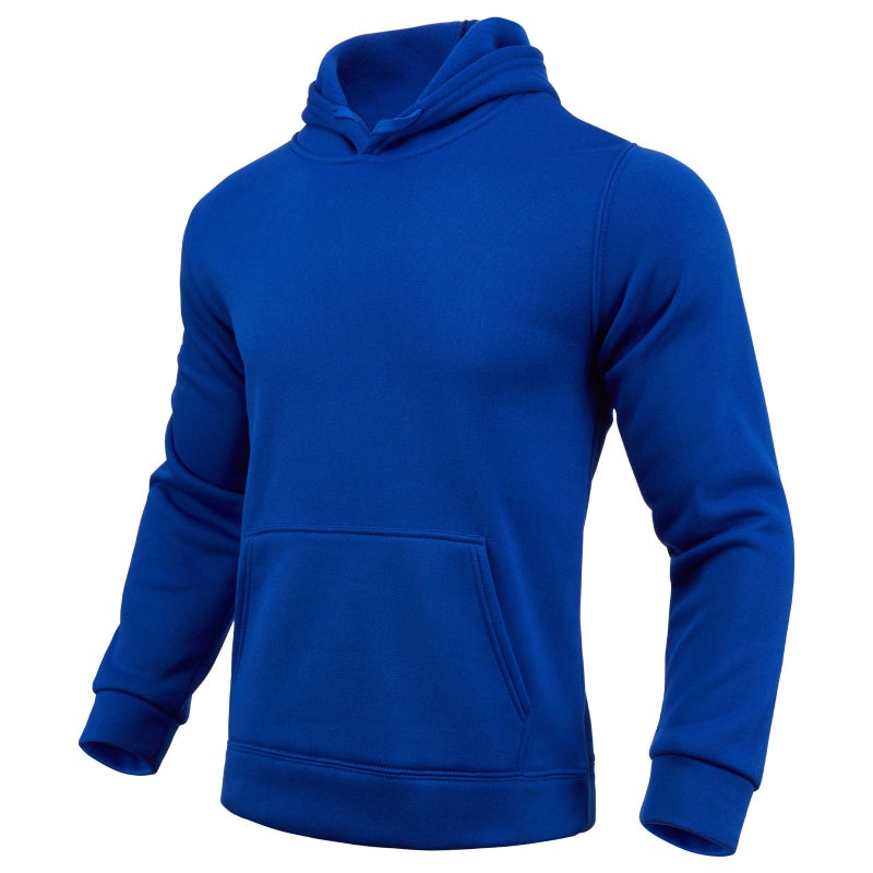 European Code Men'S Hoodie Sweater Tide Brand Casual Sweater Solid Color Hoodie Long Sleeve Sweater - Image 5