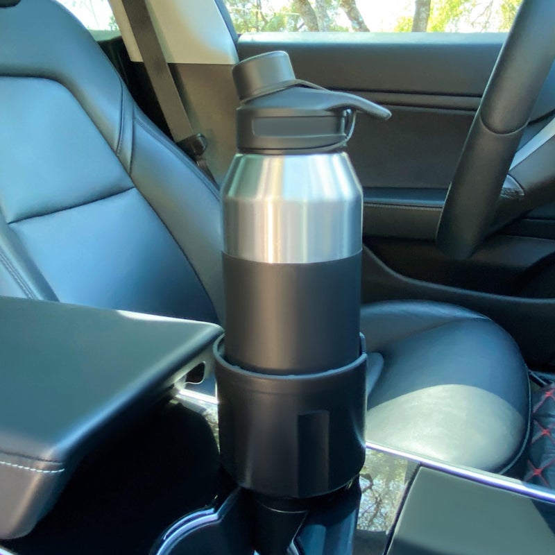 Swigzy [Patented & Upgraded] Car Cup Holder Expander - Adapter Holds: Hydro-Flask, Yeti, Nalgene, Owala, Large (32 40 oz) Water Bottles - Adjustable Expandable Insert Extender â€“ Universal - Image 3