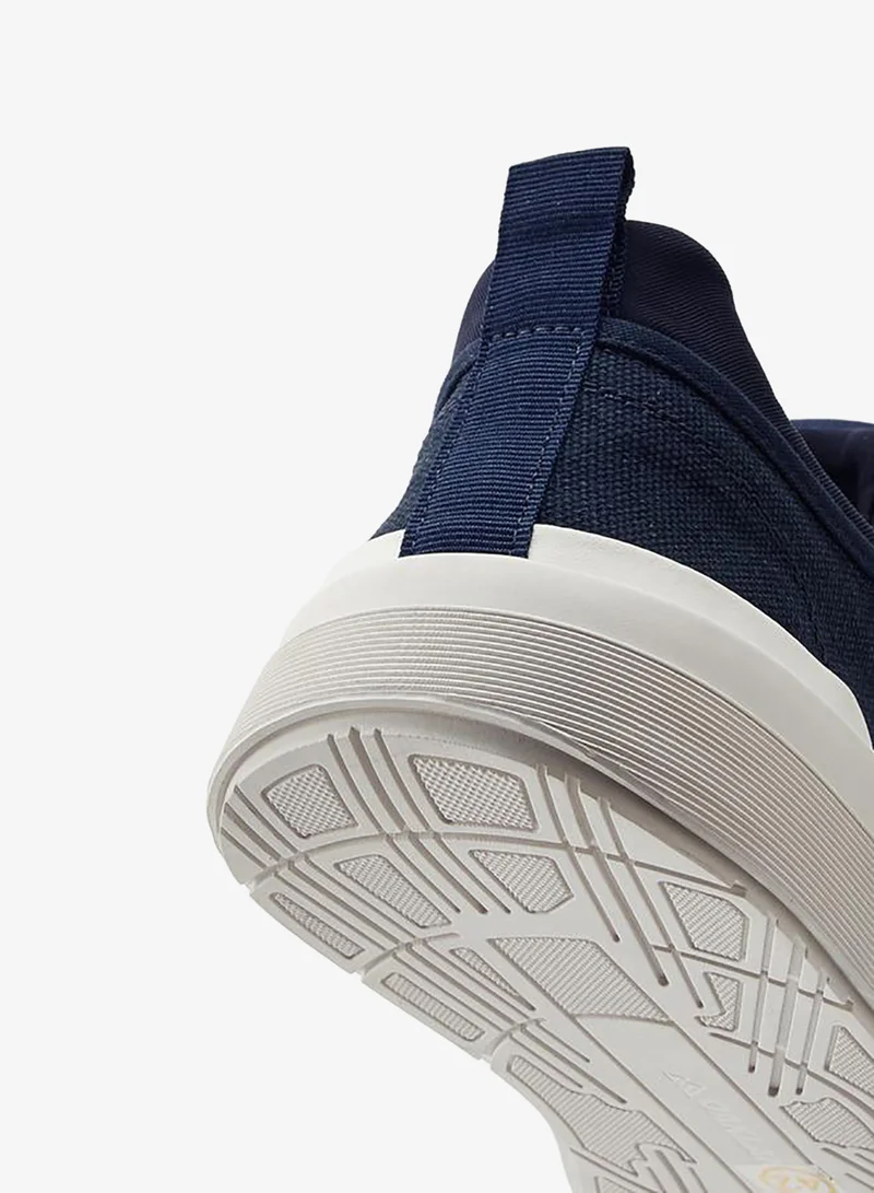 Oaklan By Shoexpress NAVY Men Lace-Up Canvas Sneakers for Men | Best Price UAE