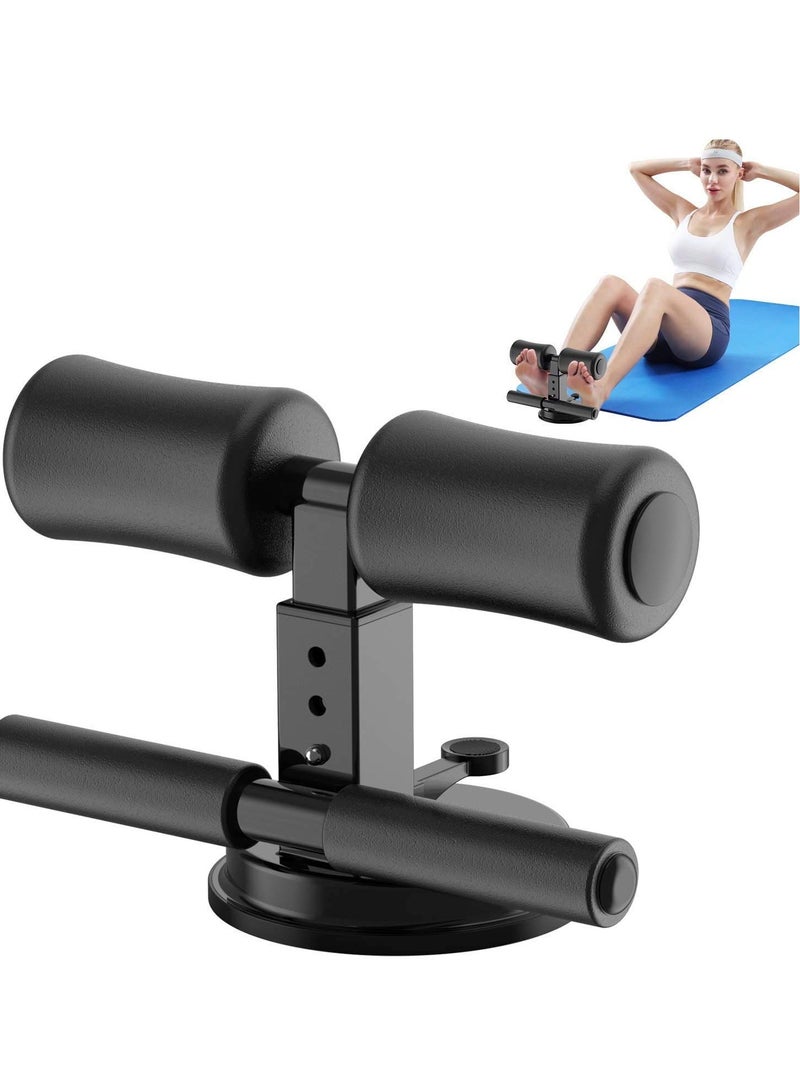 SILENCIO Sit-Up Bar With Foam Handle and Rubber Suction Seat Up Fitness Equipment Sit-ups and Push-ups Assistant Device For Weight Lose Gym Workout Abdominal Curl Exercise Work Out Trainer (Pack of 1) - Image 1