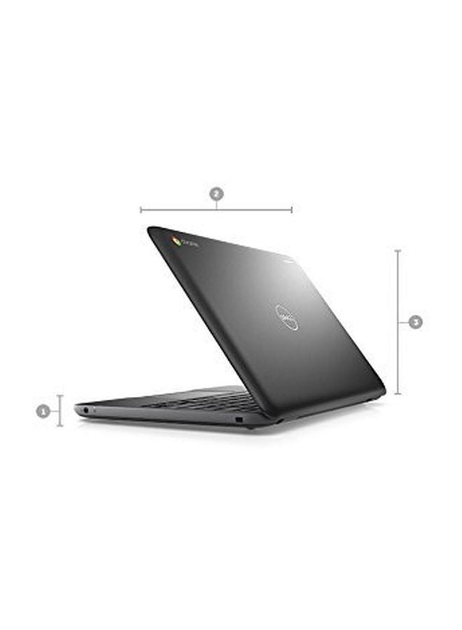 DELL Chromebook 11 3189 Convertable 2-In-1 Laptop With 11.6-Inch Display, Celeron Processor/4GB RAM/16GB eMMC Flash Drive/Intel HD Graphics 400 Black - Image 2