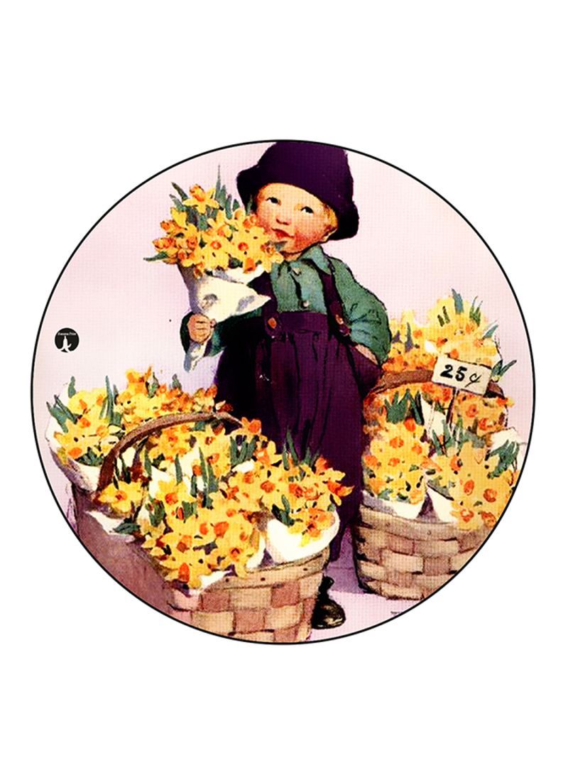 RKN Girl Printed Fridge Magnet Multicolour - Image 1