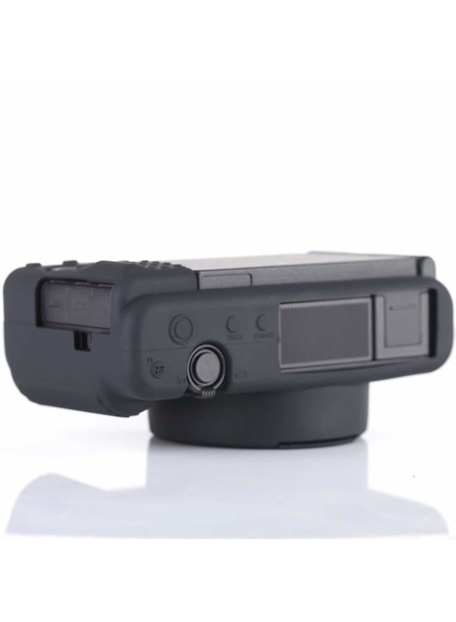 Yisau حافظة كاميرا سوني ZV-1، حافظة كاميرا سوني ZV1 الرقمية المضادة للخدش، حافظة كاميرا DSLR ناعمة ذات مقاس نحيف مع واقي شاشة ZV1 (أسود) - Image 5