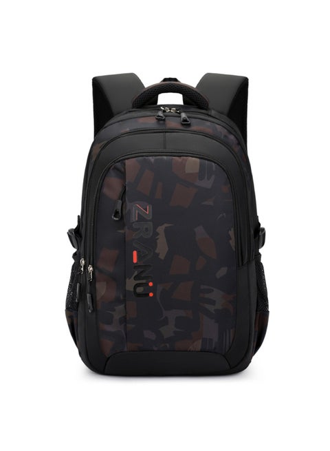 Camouflage Print School Backpack for Boys