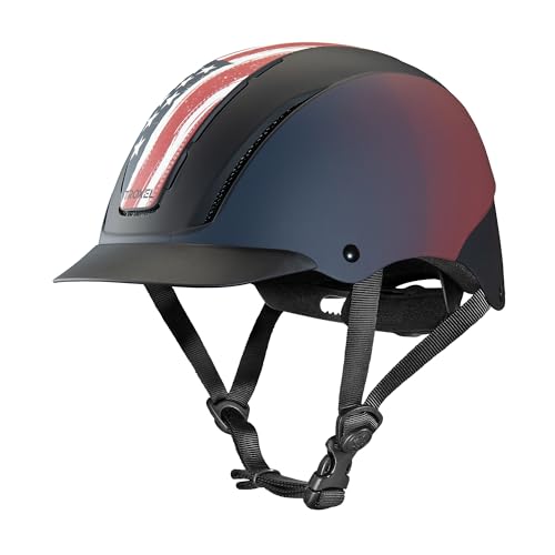 Troxel Spirit Full Coverage Horse Riding Helmet, Low-Profile Adjustable Design, Safety Horseback Riding Gear, Large (7-3/8 - 7-3/4), Freedom - Image 1