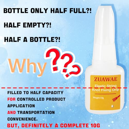 ZUAWAE Jewelry Glue for Elastic String, Clear Craft Glue Elastic String Kont Fixing Drip, Bracelet Glues Bracelet Supplies for Rhinestones Crafts, Clay Beads, Fabric, Jewelry Making Kit - Image 5