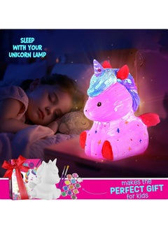 Mr. Penda Paint Own Unicorn Lamp Kit, Art Supplies Arts and Crafts Kit, Painting Kit for Kids, Unicorn Toys for Boys Girls and Kids, Girls Boy Birthday Gift  - Image 5
