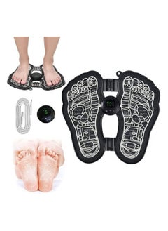 Y&D Electric Foot Massager, Massager Mat EMS Stimulator USB Rechargeable Foldable Massage pad for Relief Muscle Pain, Tired Legs Feet  - Image 2