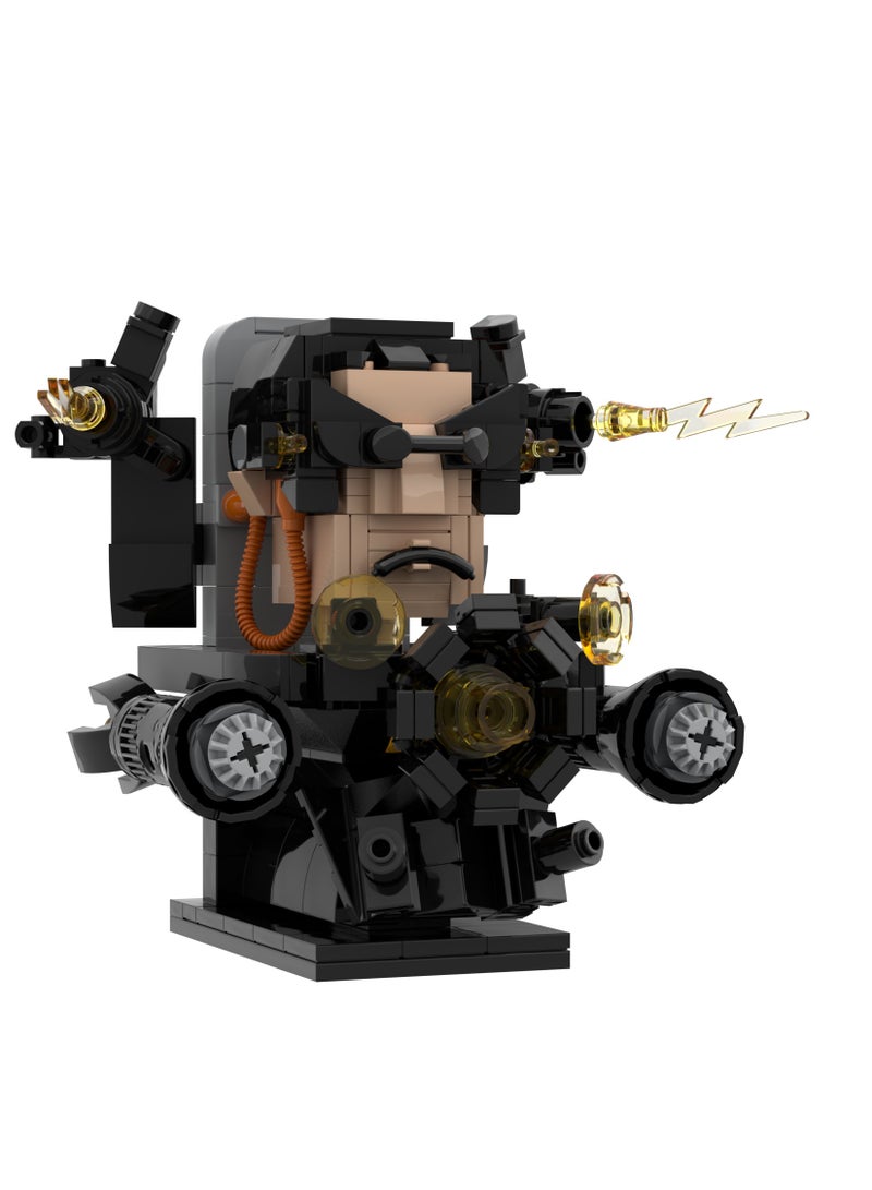 general Skibidi Toilet Man Toy Building Blocks 375Pcs Third Generation G-Man Toy Ideas Toys Battle Horror Game Model Ideas Toys Gifts for Adult & Kids - Image 2