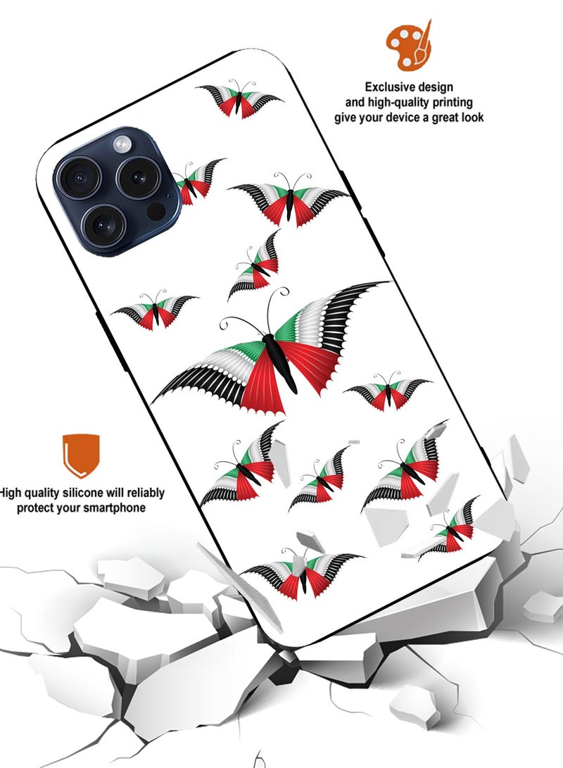 Service Zone Protective Mobile Back Cover Happy UAE National Day For iPhone 15 Pro Max - Image 3