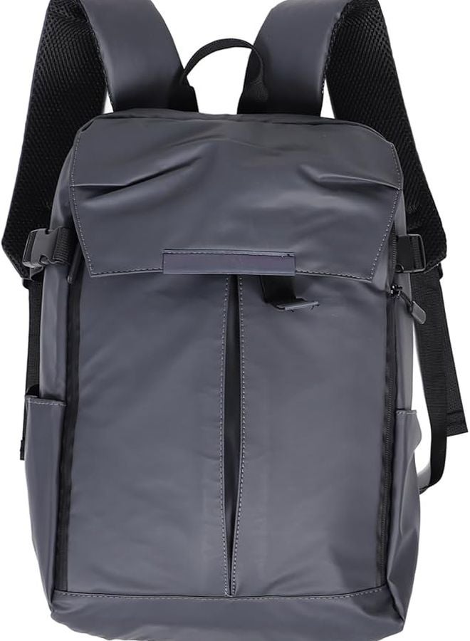 حقيبة ظهر سفر خفيفة الوزن متعددة الوظائف من Ciieeo للرياضات وركوب الدراجات والمكتب باللون الرمادي - Image 1