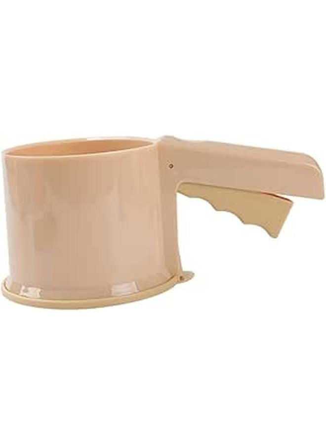 Handheld Flour Sifter With Control Cover Fine Mesh For Baking Powdered Sugar Cocoa - Image 1