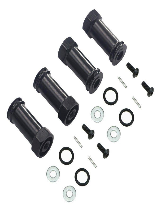 Vgoohobby Aluminum 12mm Wheel Hex Hub Adapters 25mm/30mm Extension Longer Combiner Compatible with Traxxas Slash 4x4 HQ 727 1/10 RC Car (30mm) - Image 2