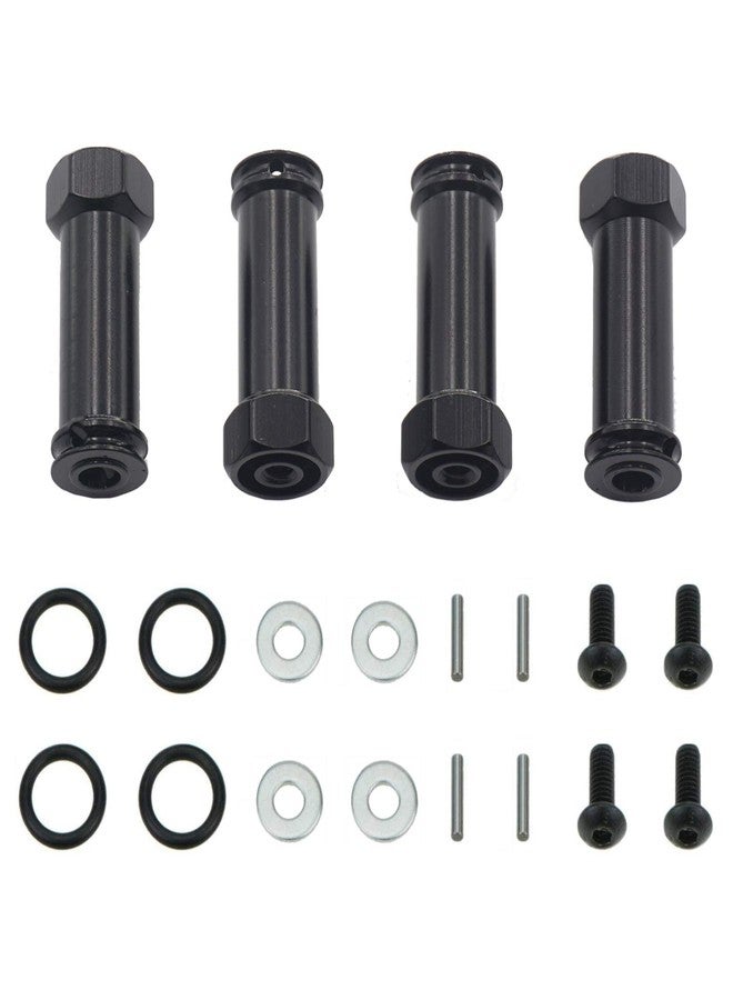 Vgoohobby Aluminum 12mm Wheel Hex Hub Adapters 25mm/30mm Extension Longer Combiner Compatible with Traxxas Slash 4x4 HQ 727 1/10 RC Car (30mm) - Image 1