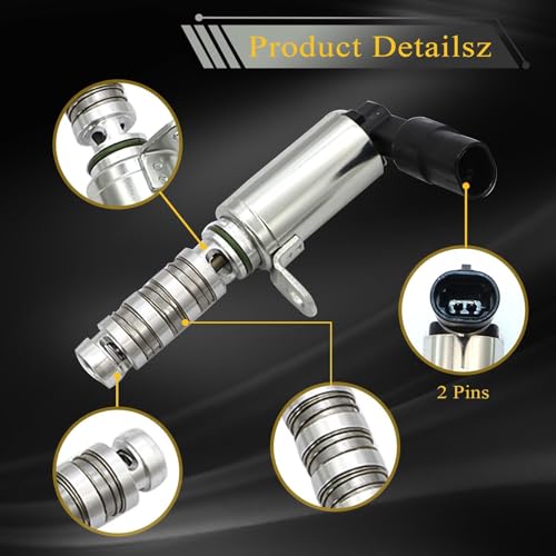 NLQR Intake and Exhaust Camshaft Position Actuator VVT Solenoid Valve Kit Fit for Hyundai Elantra Tucson Veloster Fit for Kia Forte Koup Optima Soul 1.8L 2.0L 2012-2023 Replace 24375-2E100 24355-2E100 - Image 5