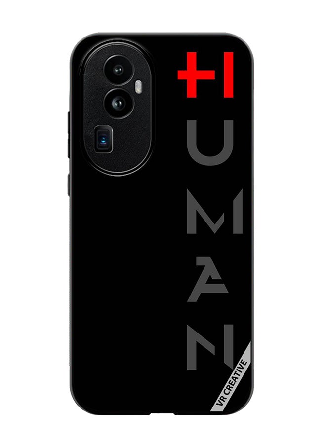 VR CREATIVE Protective Case Cover For Oppo Reno 10 Pro Plus Black Design Multicolour - Image 1