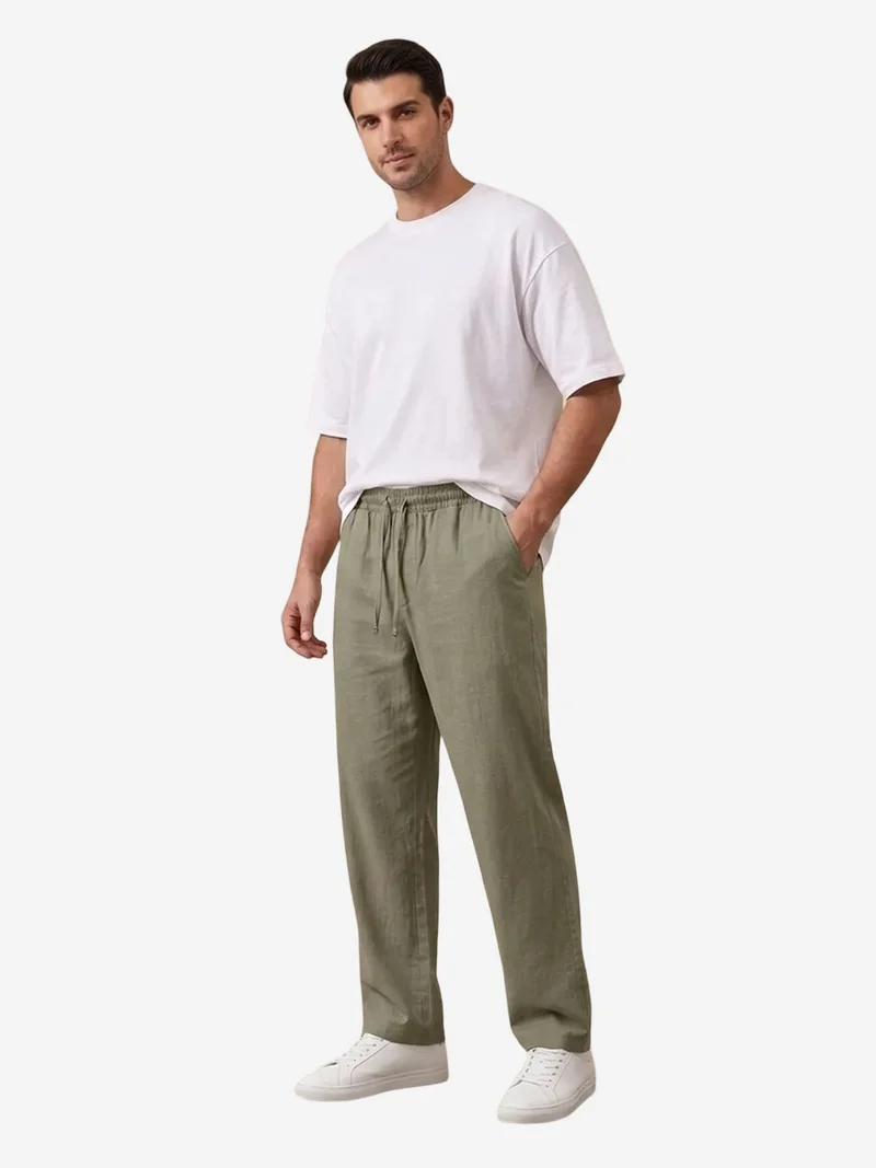 بيغ دارت BDART Men's Straight-leg Woven Trousers