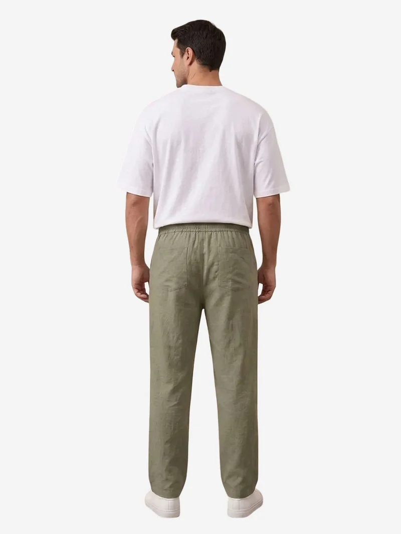 بيغ دارت BDART Men's Straight-leg Woven Trousers