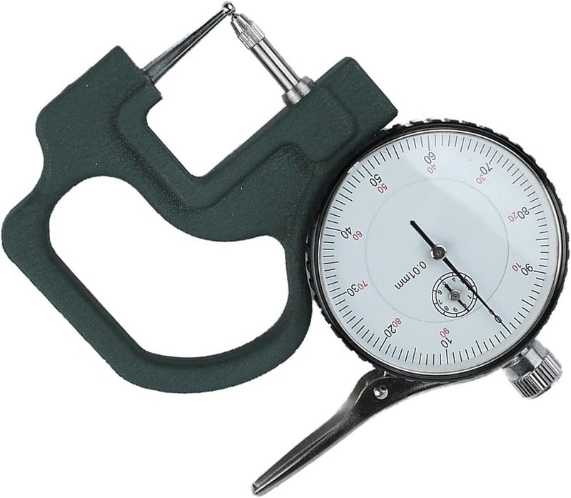 Digital Thickness Gauge 0 10mm Multi Material Durable Clear Reading Meter - Image 1