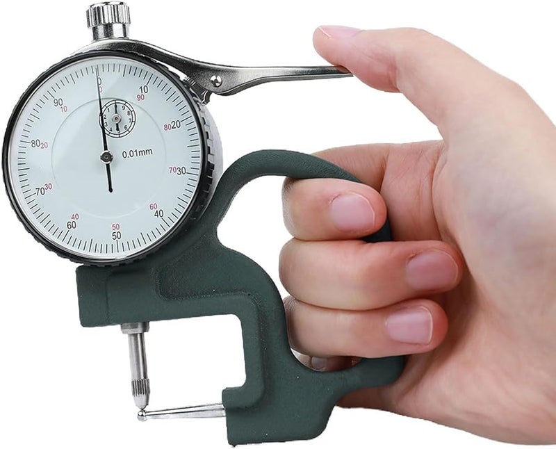 Digital Thickness Gauge 0 10mm Multi Material Durable Clear Reading Meter - Image 5