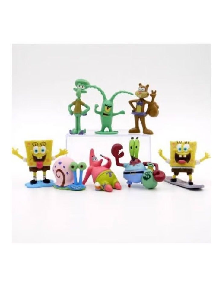 8-Piece Waterproof Spongebob Squarepants Play Kit For Kids, Multicolour - Image 2