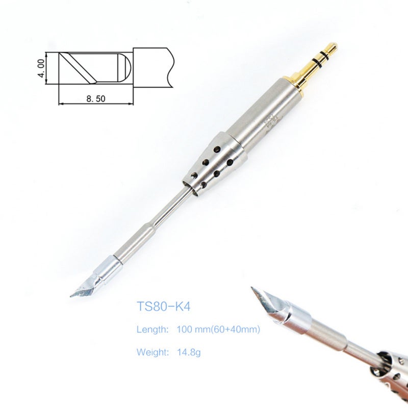 Miniware Digital Soldering Iron Bit Accessoty Internally Heated Type Welding Tips Easy Installation Replacement Heads 5 Types Optional - Image 2