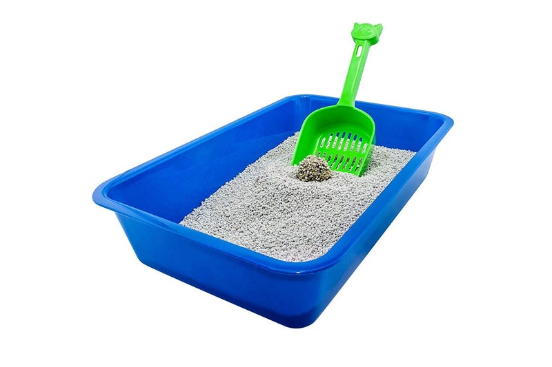 Black Dog Cat Litter Scoop (Colour May Vary), Medium (Cats 016 Toys Rope) - Image 1