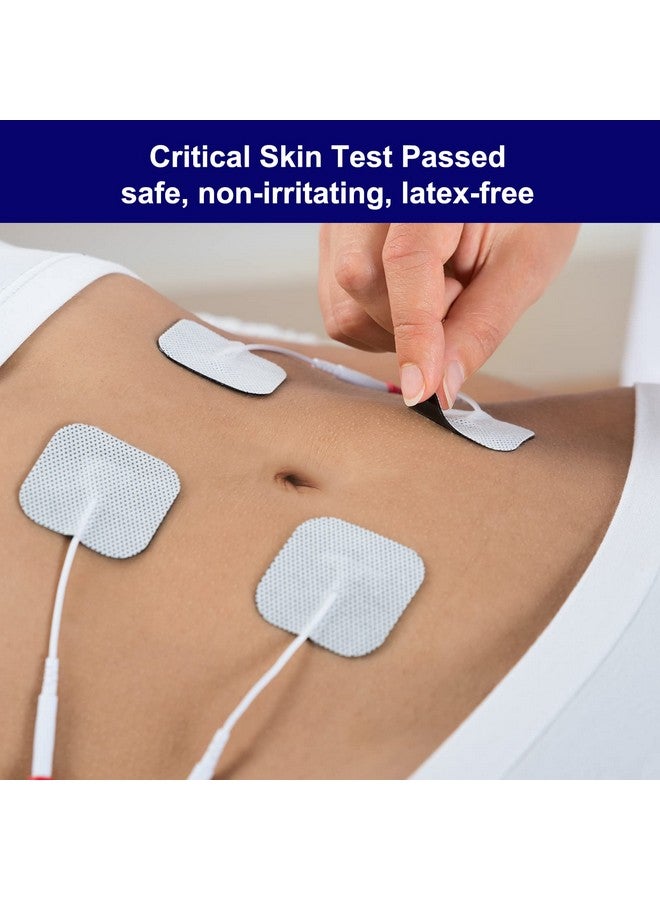 NURSAL TENS Unit Replacement Pads, NURSAL Reusable TENS Electrode Pads 2x2 20pcs with Upgraded Self-Stick Performance for Electrotherapy, Compatible with AUVON TENS, TENS 7000 - Image 4