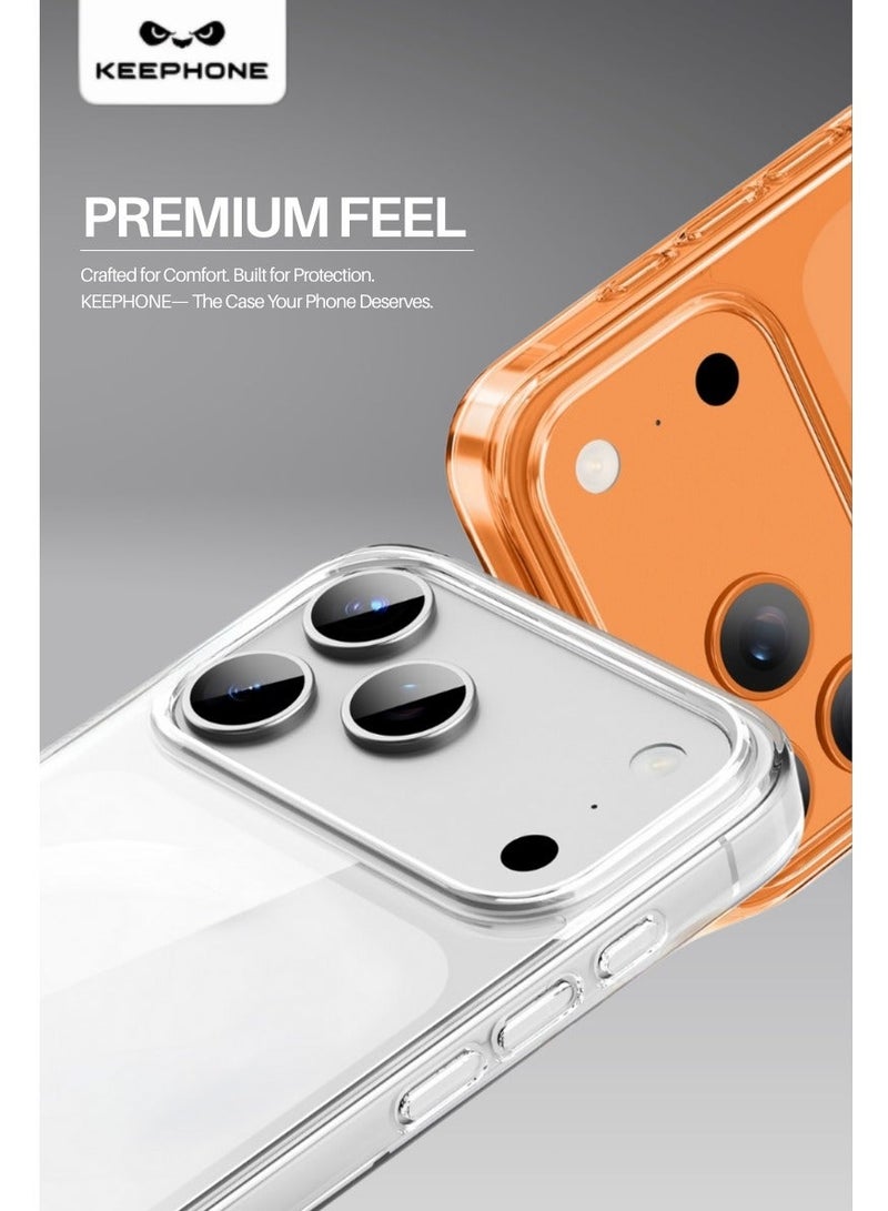 iPhone 17 Pro Max Transparent Case - Never Yellow, Ultra Thin & Lightweight - Image 4