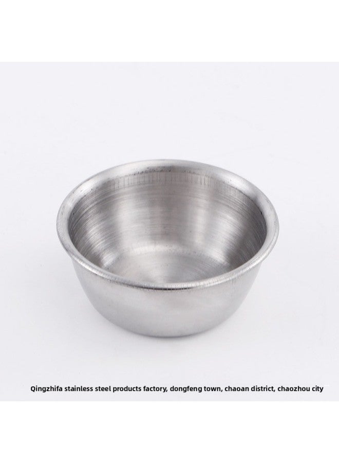 Miniature Stainless Steel Kitchen Toys Children's Play Kitchen Cooking Simulation Accessories Internet Celebrity Role Play Toys-Specifications:Small Bowl - Image 1