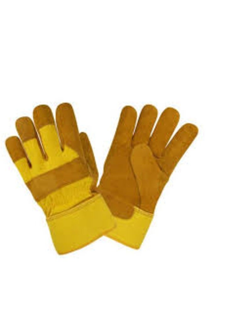 KNP KNP Single pair of multi purpose safety leather gloves is designed for versatile use across various demanding tasks.  - Image 2