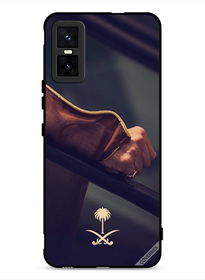 Covernex Infinix GT 30 Pro Protective Case Cover Hand & Saudi Arabia National Sign - Image 1
