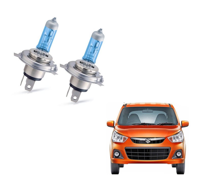 Auto Pearl H4 Ultra High Beam Halogen Head Lamp Bulb Compatible with- Alto K10 (Set of 2) - Image 1