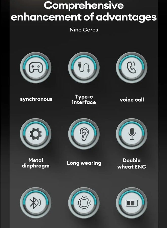 Monster Bluetooth Airmars XKT10 Pro Wireless Sports Earphones with Mic Waterproof Noise Reduction Bluetooth Earphones 5.3 Black - Image 5