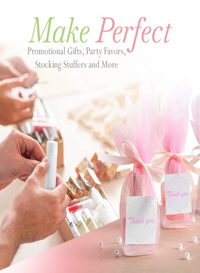 Bella Donna Lip Balm Bulk Unlabeled - Made in USA Bulk Chapstick - Natural Ingredients Vitamin E Shea Butter - Custom Chapstick Bulk For Party & Wedding Favors (100 Count, Peppermint) - Image 5