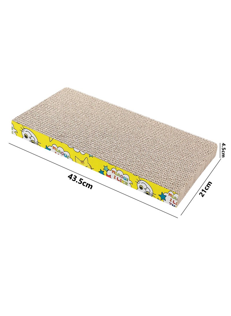 MARGOUN Cat Scratcher Cardboard Cat Scratch Pad with Premium Scratch Textures Design Durable Cat Scratching Pad Reversible - Image 5