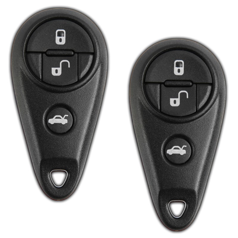 KeylessOption 2X KeylessOption Key Fob Replacement for 2010 2011 2012 2013 2014 Subaru Forester Impreza WRX STI Remote 4Button CWTWB1U819 Programming Guide Included