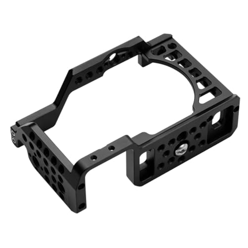 Digitek Cam Cage for Sony A6300/6400/6500 Camera Aluminum Form-Fitted Cage with HDMI Cable Clamp & Quick Tripod Mounting - Image 3