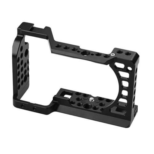 Digitek Cam Cage for Sony A6300/6400/6500 Camera Aluminum Form-Fitted Cage with HDMI Cable Clamp & Quick Tripod Mounting - Image 2