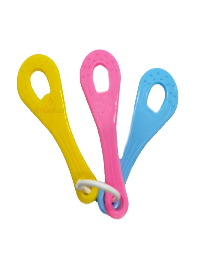 PRIMEFAIR Acrylonitrile Butadiene Styrene (Abs) Baby Newborn Toys Rattle Set, Musical Instruments For Babies 3+ Months New Borns, Baby,Kid (Multi Color) - Image 3