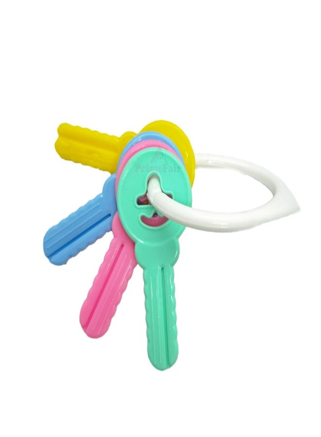 PRIMEFAIR Acrylonitrile Butadiene Styrene (Abs) Baby Newborn Toys Rattle Set, Musical Instruments For Babies 3+ Months New Borns, Baby,Kid (Multi Color) - Image 2