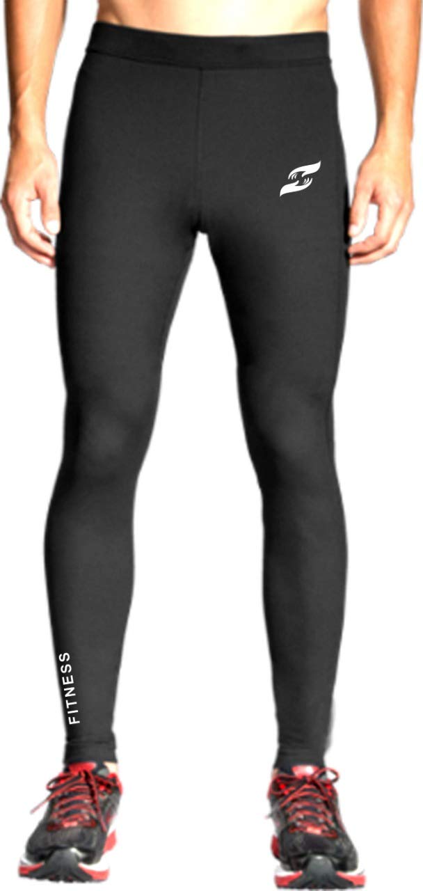 Just Care Unisex Athletic Fit Leggings (2_Black_Medium) | Rise Style: High Rise - Image 1