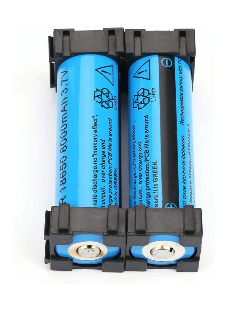 100Pcs Battery Holders,18650 Li-ion Battery Holder Stand Cylindrical Battery Pack Bracket - Image 2