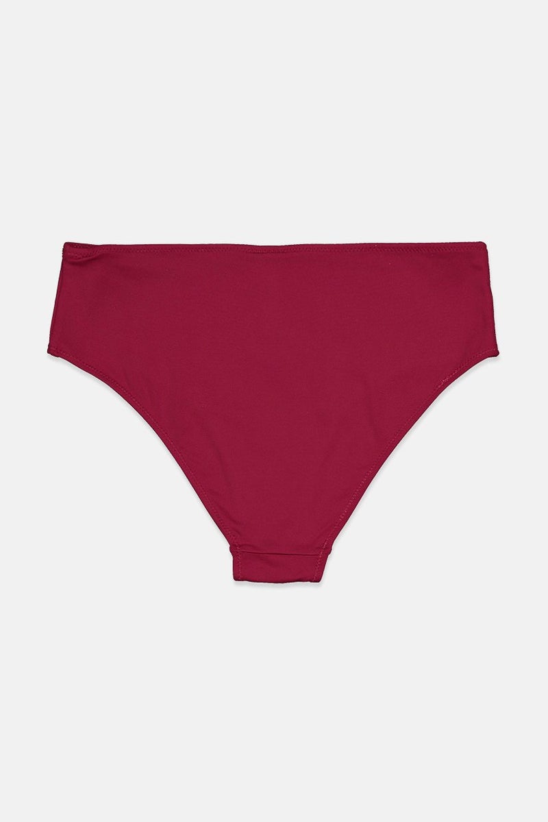 women'secret Women Plain Bikini Bottom, Fuchsia - Image 2