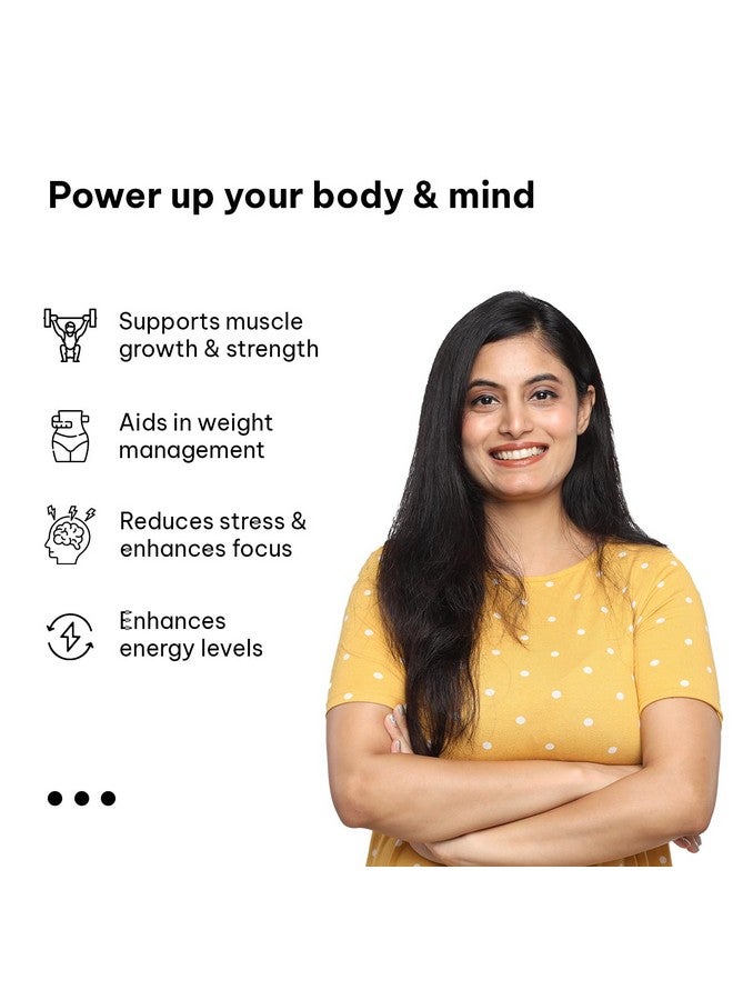 HealthKart hk vitals Protein Active (Chocolate, 400g / 0.88lbs) | All in One Triple Strength Protein | For Immunity and Stress-Relief - Image 4